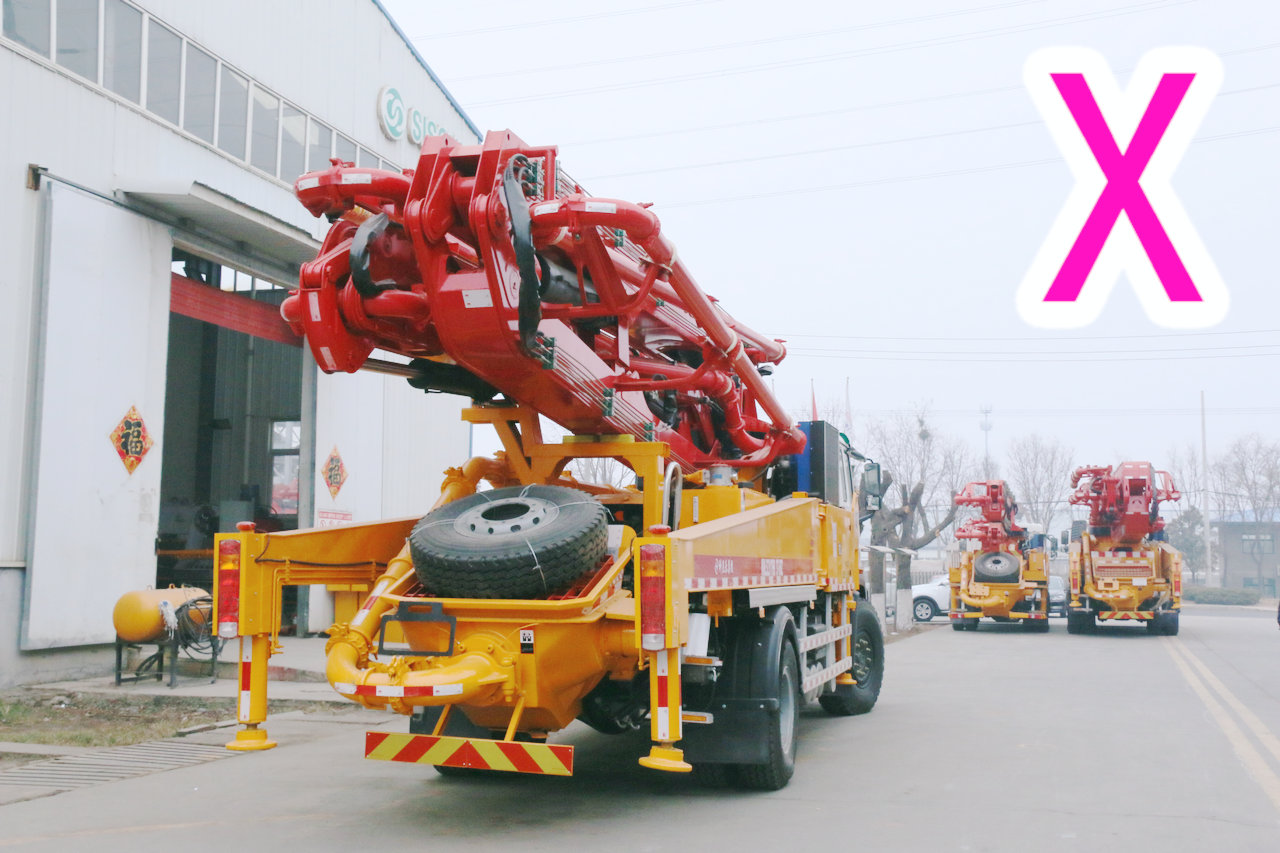 青島小型混凝土泵車價格