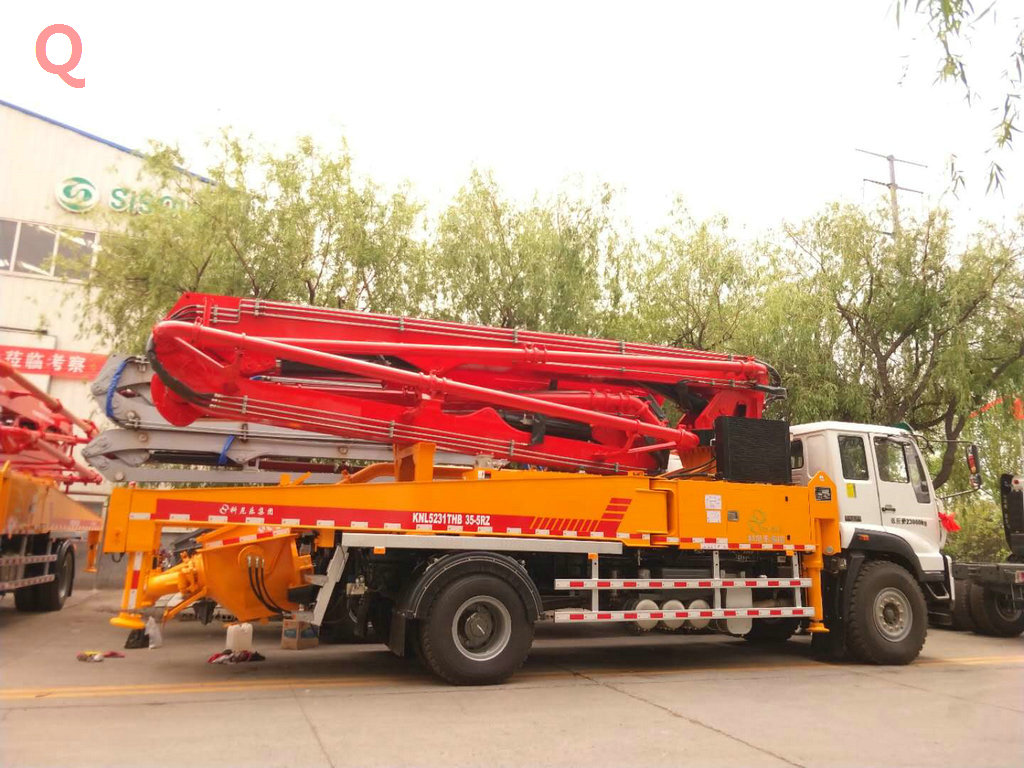 天泵，小型混凝土泵車，小型泵車