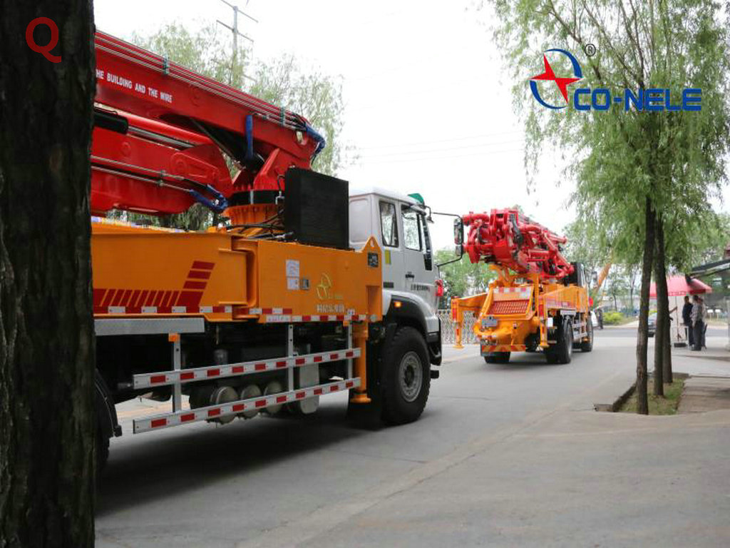 天泵，小型泵車