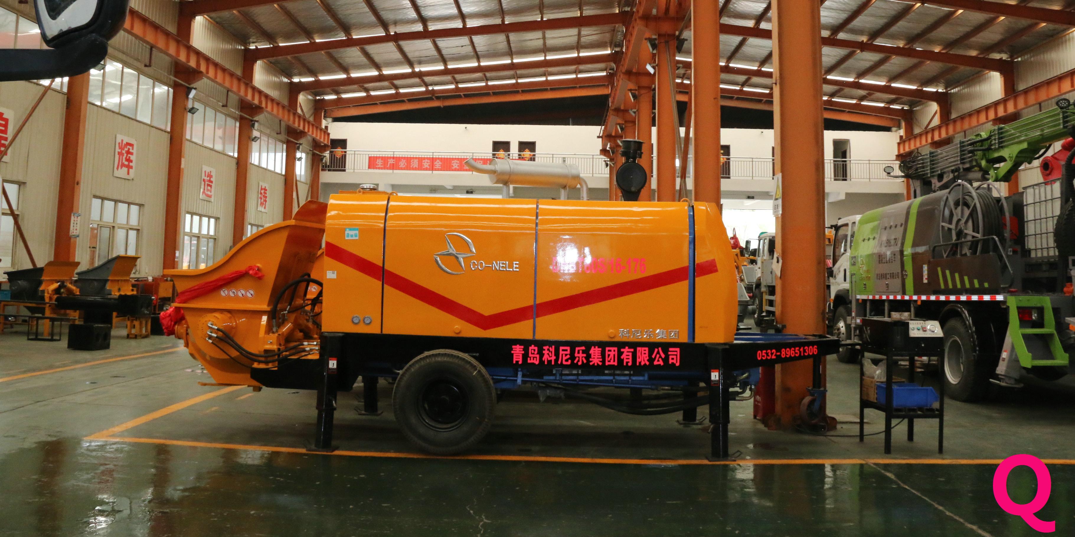 在施工過程中如何預防小型泵車側翻