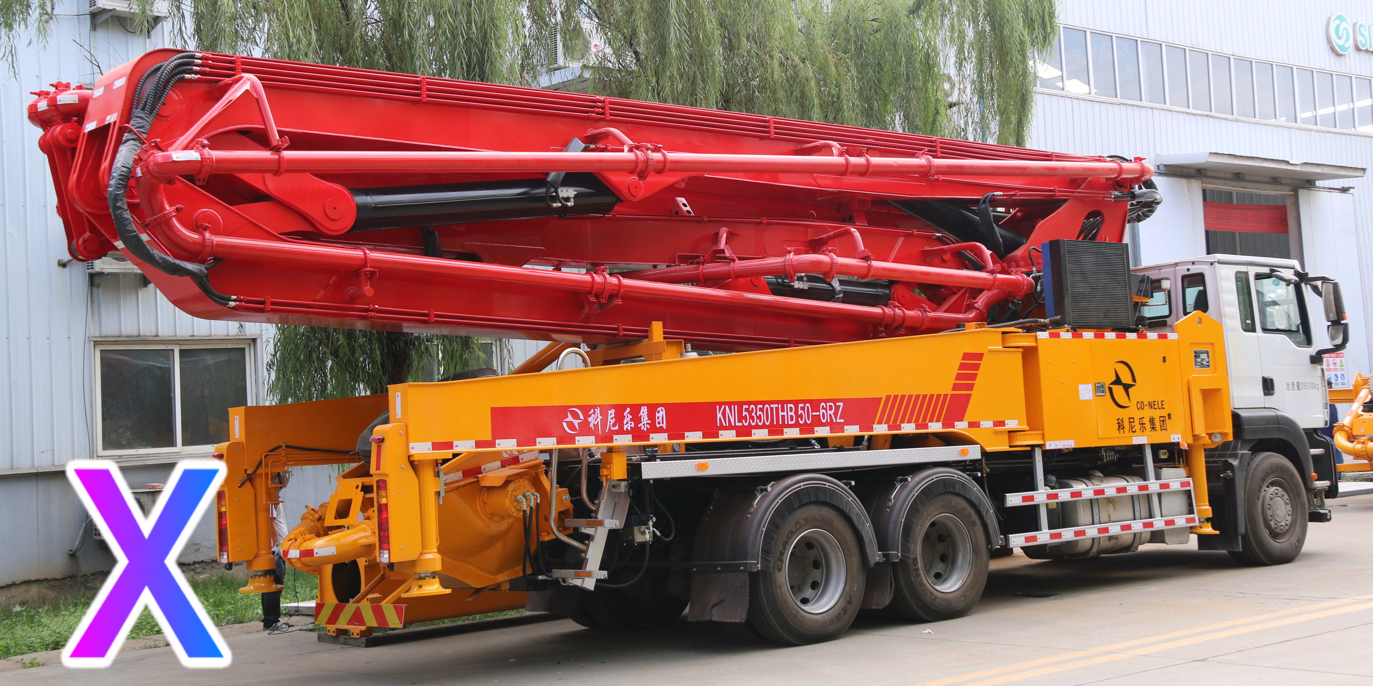 小型混凝土泵車泵送缸降低換向沖擊力的措施——科尼樂