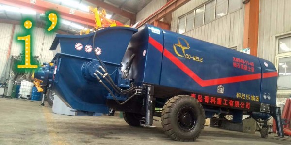 為什么科尼樂牌混凝土泵的料斗離地高度低？用意是什么？