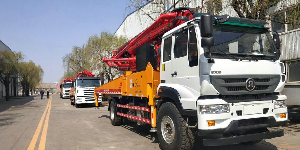 混凝土天泵的主要組成零部件