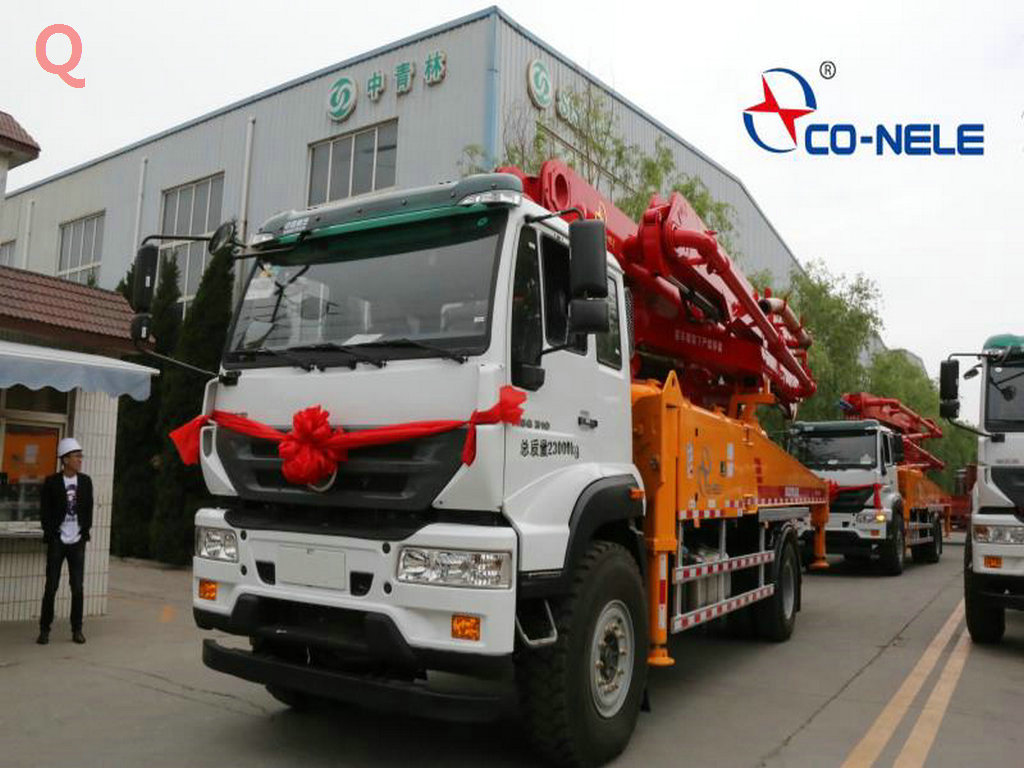 天泵，小型混凝土泵車價格，小型泵車廠家