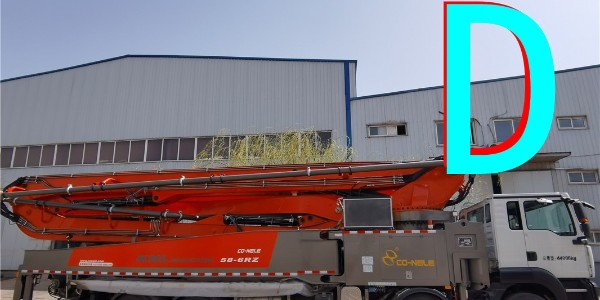 混凝土泵車根據(jù)型號的不同，自重不等